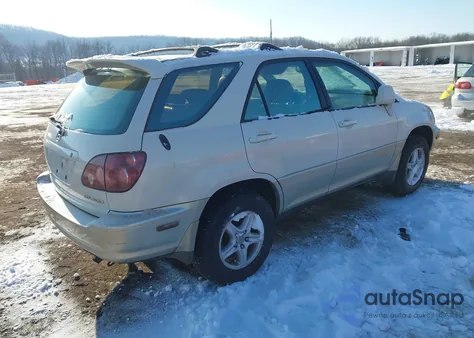 2000 Lexus Rx 300 from USA, damaged, VIN JT6HF10U6Y0128501